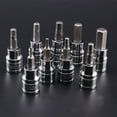 thumbnail image 2 of 9 Pcs Allen Key Sockets Hex Bit Socket Set 3/8" Drive & Drill Metric 2-10mm, 2 of 10