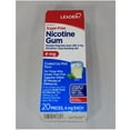thumbnail image 4 of Leader Nicotine 2mg Polacrilex Gum Stop Smoking Aid, Ice Mint, 20 Ct, 4 of 6