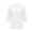 White, variant on 3/4 Length Sleeve Womens Tops 2026 Spring Trendy Casual U Neck Lace Hollow out Tshirt Womens Blouses