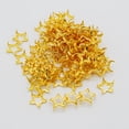 thumbnail image 4 of 100Pcs Studs Clavos De Remache Spots Nailhead Leathercraft Cool 12mm - Oro Sunnimix Star Metal Studs Rivets, 4 of 8