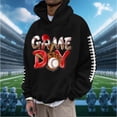 thumbnail image 2 of toraway Sweat à Capuche Homme Graphique Hiver Mode Décontractée Sport Grande Taille Impression 3D TG, 2 of 4