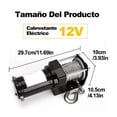 thumbnail image 2 of Winch Eléctrico 3000 Lb 11 Metros De Cable Jeep Wrangler 12v, 2 of 4