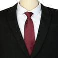 thumbnail image 4 of CHOK Cravate pour Hommes à Fermeture Éclair, Ajustable, pour le Cou, pour Tenue Décontractée et Formelle, Bleu Marine -5, 4 of 4