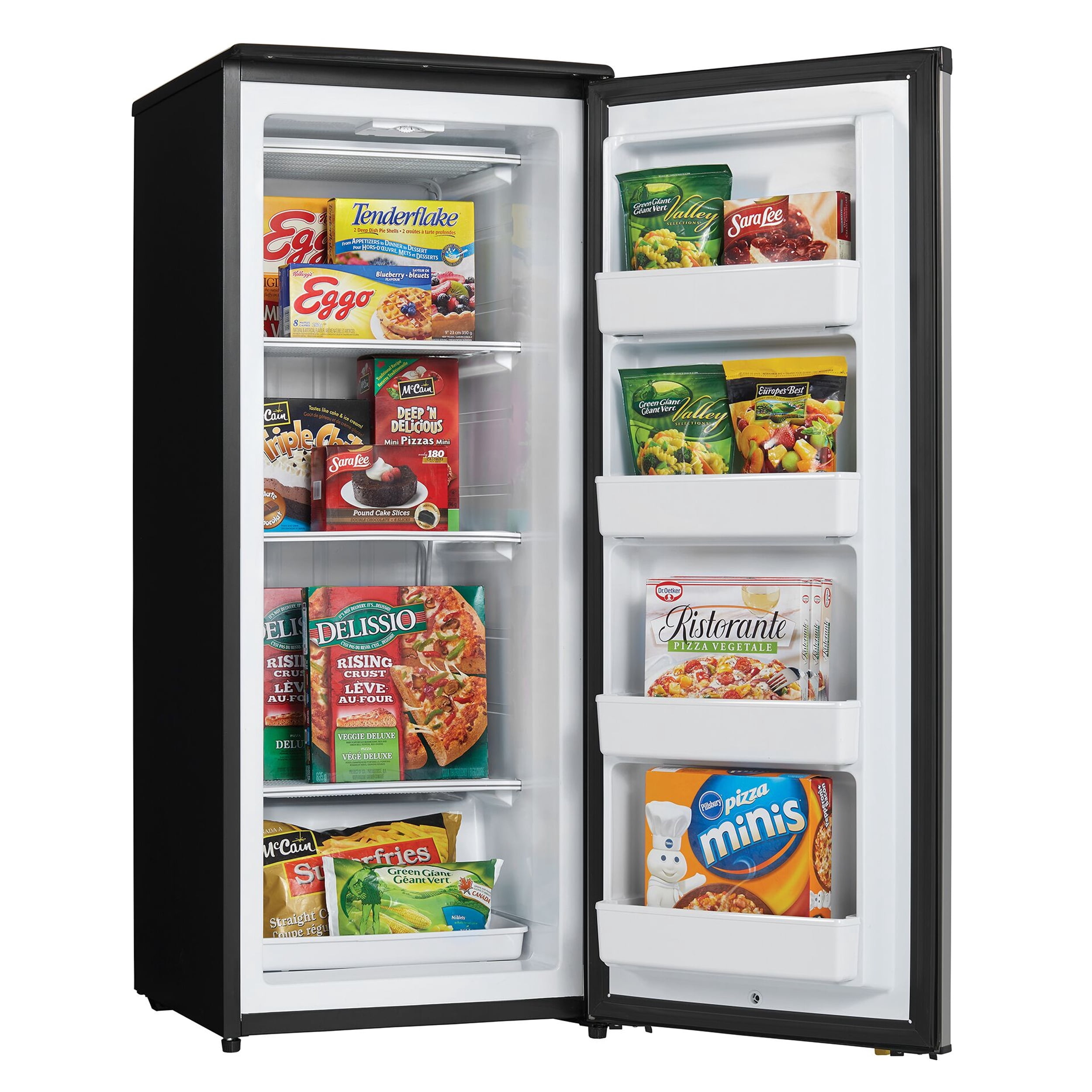 Danby Designer Storage Upright Reversible Deep Freezer Cooler, 8.5 cubic feet