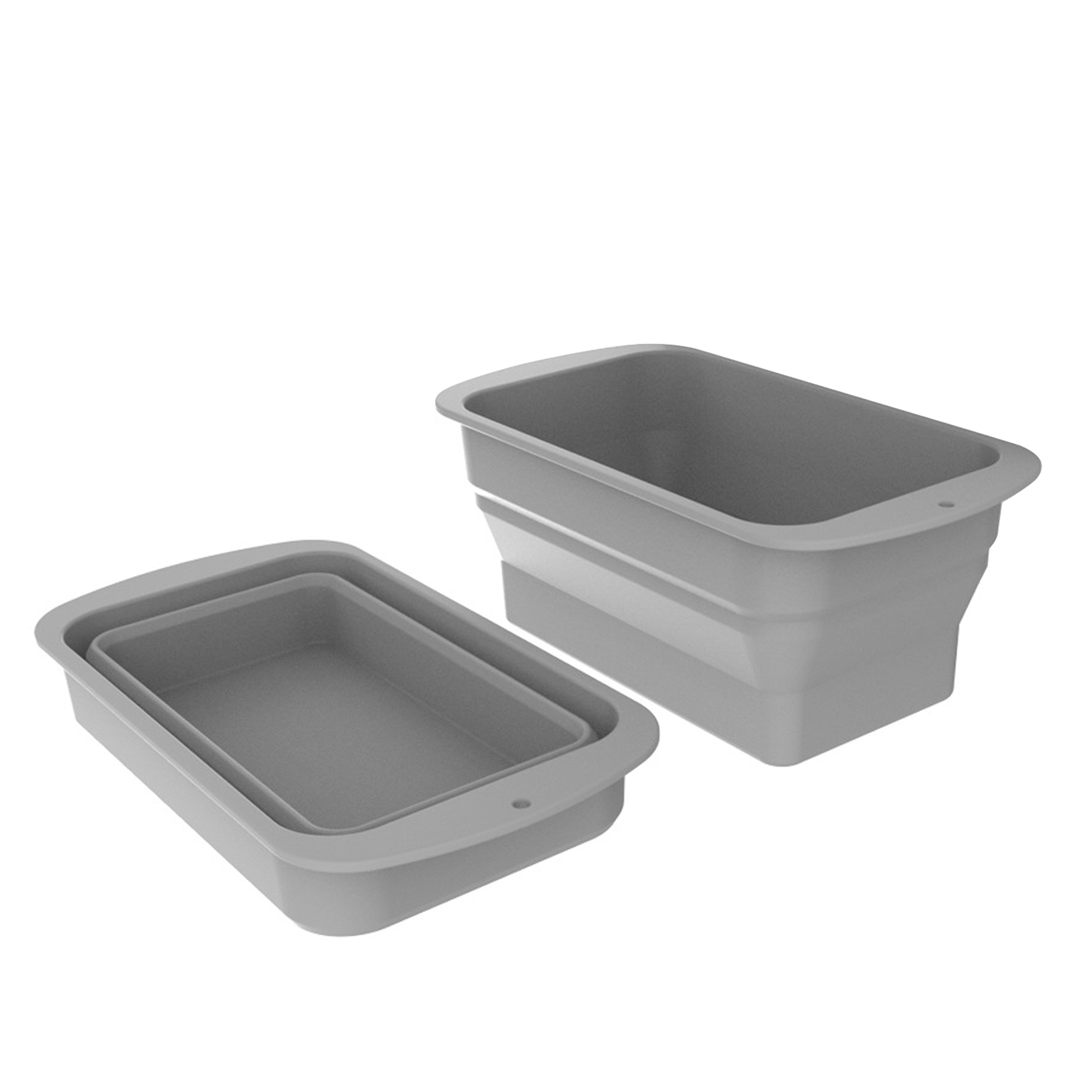 HomeLife Collapsible Silicone Ice Cube Mould Easy Demoulding Quick Freezing Reinforced Large Ice Cube Maker Mold