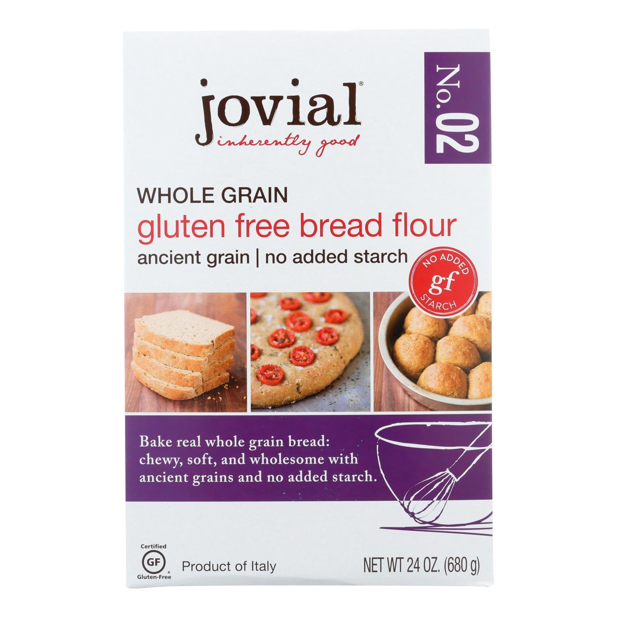 Jovial Whole Grain Bread Flour, 24 Oz, Pack of 6