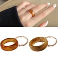 thumbnail image 3 of Girls Knuckle Ring Plastic 2PCS All-match Joint Ring Finger Ring for Women, 3 of 10
