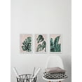 thumbnail image 4 of Marmont Hill Palmera in Pink Triptych, 4 of 6