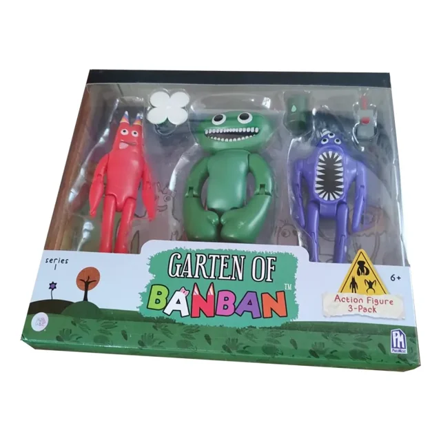 Set de Juego Garten of Banban (Banban, Josh y Nabnab 10 cm)