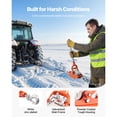 thumbnail image 5 of KFFKFF Heavy Duty Rope Puller, 6614 lbs Capacity, Ratchet Power Tool with 35 ft of 0.3 in Diameter Rope & Dual Hooks, Ideal for Tree Felling, Boat Transport, and Roadside Recovery, 5 of 9