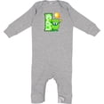 thumbnail image 2 of Inktastic 1st Birthday Monster Baby Romper Coveralls, 2 of 4