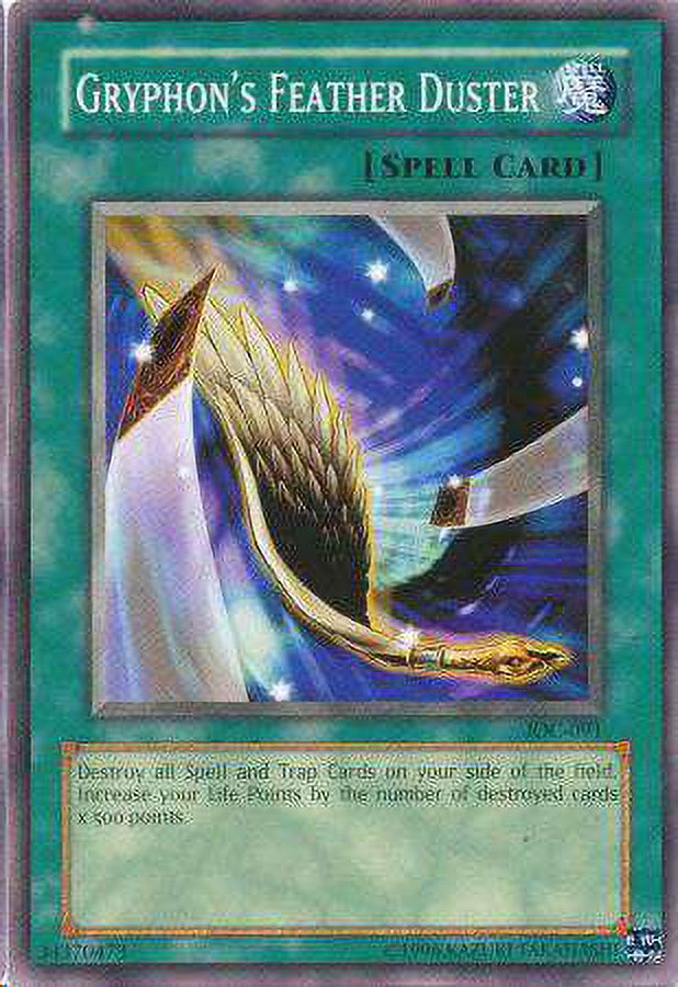 YuGiOh Invasion of Chaos Common Gryphon's Feather Duster IOC-091