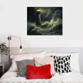 thumbnail image 5 of COMIO Guiding Light, Lighthouse in Storm, Classic Prints Print on Canvas Wall Art, Beautiful Vintage Art for Living Room Decor, Canvas, Canvas Wall Art, 5 of 5