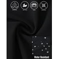 thumbnail image 5 of Men's Golf Dress Pants 31" Lightweight Straight Fit Stretch Casual Pants Quick Dry Breathable with 5 Pockets Black 36, 5 of 7