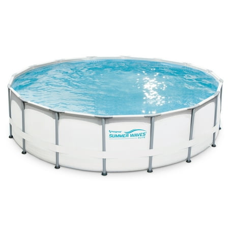 Summer Waves Elite 16'x48" Premium Frame Above Ground Swimming Pool with Filter Pump System