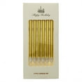 thumbnail image 3 of Aonity Birthday Party Candles Gold, Long Thin Metallic Birthday Candles Cake Candles Birthday Parties Wedding Decorations Candles Cake Decorations, 3 of 8