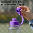 thumbnail image 5 of Sports Water Bottle, Outdoor Sports Hydration, Large Capacity 1L, Leakproof, Durable, Portable, Reusable, Easy to Clean, Lightweight, Frosted Semi-Transparent Design, 5 of 7