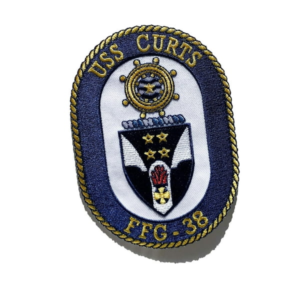 USS Curts FFG-38 Patch – Sew On