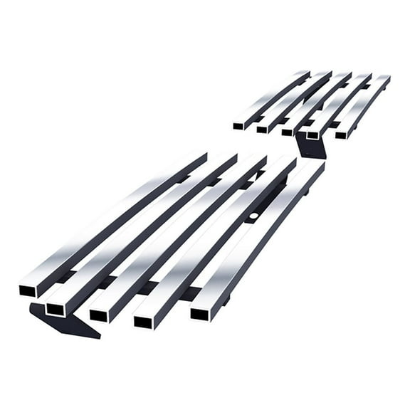 APS Compatible with Chevy Silverado 1500 1999-2002 & 00-06 Chevy Suburban Tahoe Z71 Only Tow Hook Chrome Billet Front Grill Grille Insert C85027A