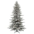 thumbnail image 3 of Vickerman A208378RGB 7.5 ft. x 57 in. Flocked Arctic Fir LED504 RGB Color, 3 of 3