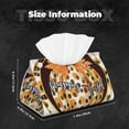thumbnail image 5 of Sikiie Fall Farmhouse Pumpkins Leather Tissue Box Cover Rectangle, Long Tissue Box Cover, Tissue Box Holder, Tissue Holder for Bathroom, 5 of 7
