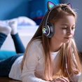 thumbnail image 3 of Headphones Cat Ear Wireless Headphones, LED Light Up Bluetooth Headphones Over On Ear with/Microphone, 3 of 3