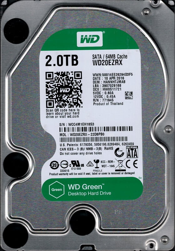wd20ezrx firmware
