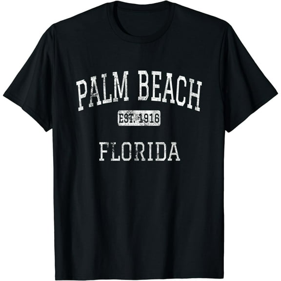 Palm Beach Florida FL Vintage T-Shirt