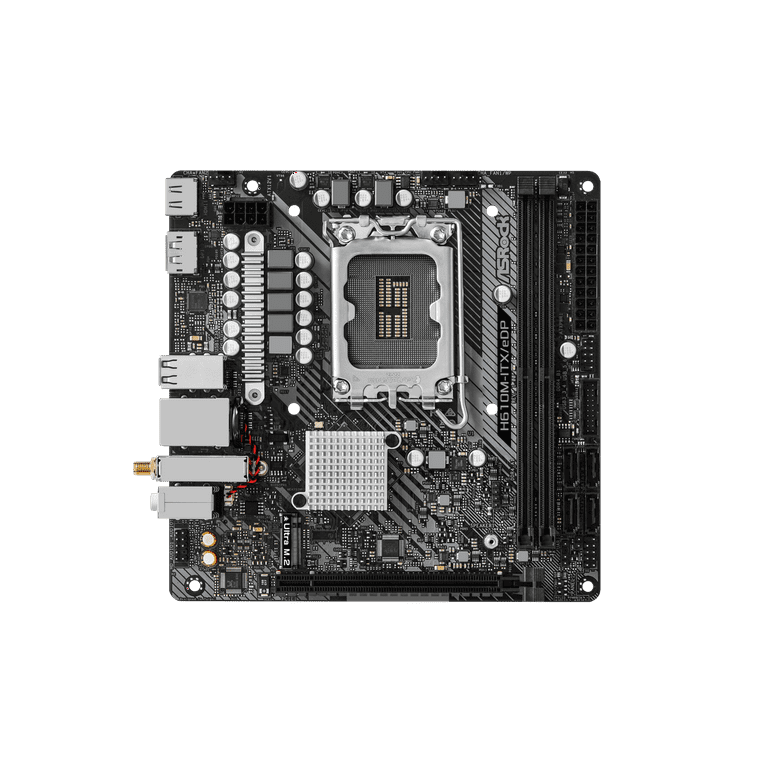 ASRock H610M-ITX/eDP LGA 1700 Intel H610 SATA3 6Gb/s DDR4
