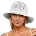 thumbnail image 1 of Sombrero plegable ligero y transpirable para mujer: sombrero de pescador con protección UV para actividades al aire libre, 1 of 6