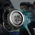 thumbnail image 5 of Heart Rate Monitor Watch with Chest Strap, Exercise Heart Rate Monitor, Sports Watch with HRM, Waterproof, Stopwatch, Hourly Chime T007, 5 of 9