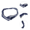 thumbnail image 2 of Unique Bargains 1 Pc Fashion Love Sea Pattern Cross Elastic Hairband for Women Navy Blue, 2 of 6