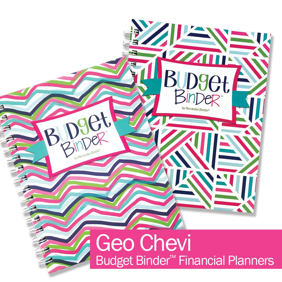 Budget Binder™ 2-Pack – Money Organizer, Expense Tracker & Bill Planner for Couples | 12-Month Undated Finance Journal with Stickers