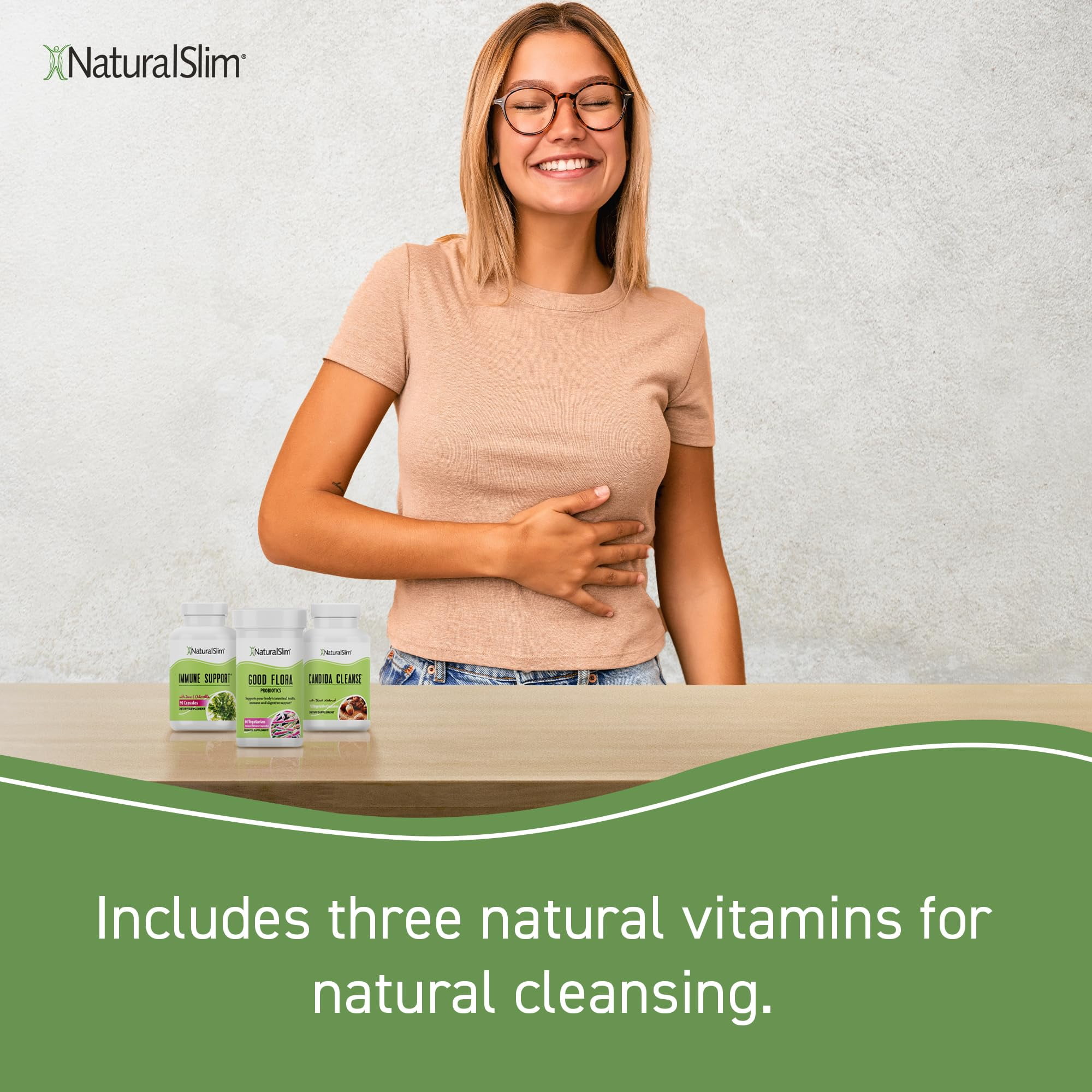 NaturalSlim Candiseptic® Kit – Candida Cleanse - Candida Overgrowth Treatment With Probiotics