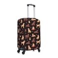 thumbnail image 3 of Daiia Labrador Retriever Dog Luggage Cover, Thickened Washable Travel Luggage Covers, Elastic Unique Baggage Covers for 18-20 inch Luggage-Large, 3 of 9