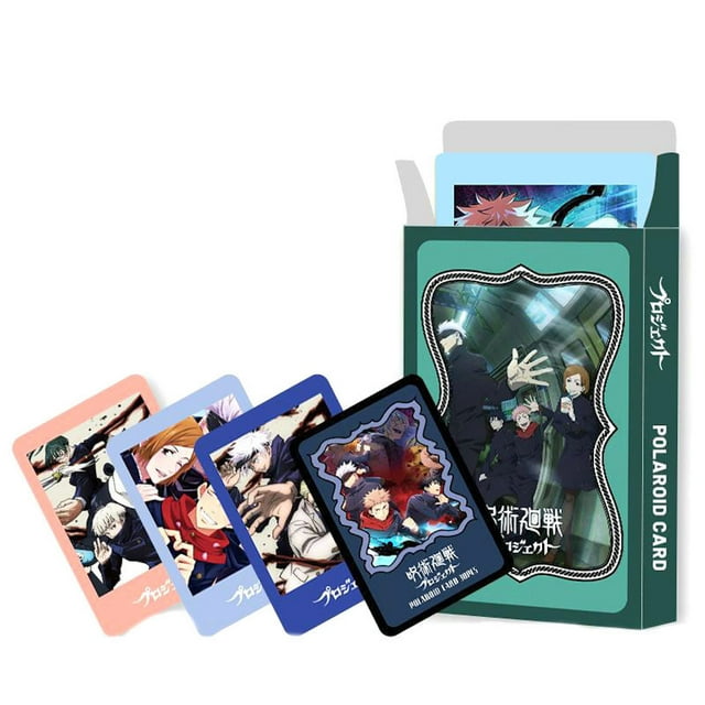Lomo Cards Jujutsus Kaisens Anime, 30 unidades por paquete, 5,4 x 8,5 cm
