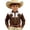 0-Brown82, variant on Hienoo Boy's Long Sleeve Western Shirt Kids Vintage Button-Down Cowboy Shirt, Sizes 4-13