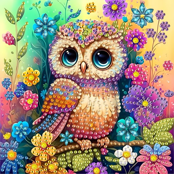 Nuevo set de pintura con diamantes 5D irregulares, set de pintura con diamantes para adultos, set de pintura con diamantes de cristal sin marco de 15×20 pulgadas (40×50 cm).,SH6016