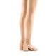 thumbnail image 4 of Dream Pairs Sandalias de tacón bajo con correa en el tobillo para mujer, zapatos de vestir de fiesta con punta abierta, LOW-CHUNK Dream Pairs LOW-CHUNK, 4 of 5