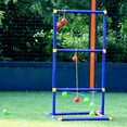 thumbnail image 3 of Ladder Ball Toss Game Set for Lawn Backyard Family Interactive Game Children's Ladder Golf Stand Portable Indoor Outdoor Sports Multicolor, 3 of 5