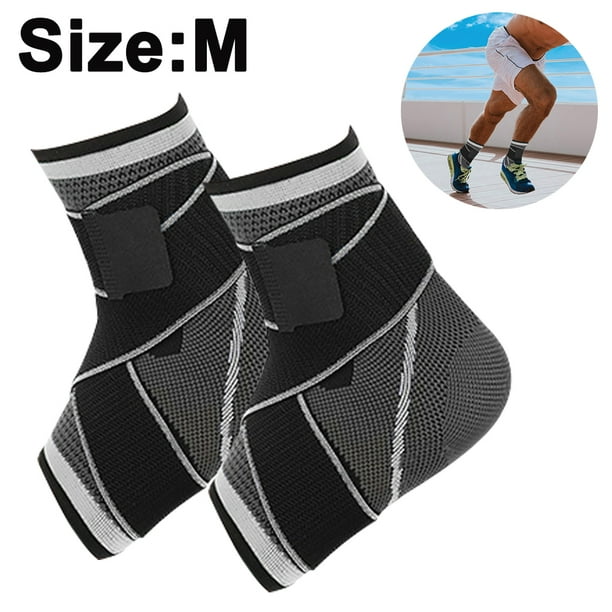 Tobillera deportiva, tobillera ajustable para hombres y mujeres, estabiliza los ligamentos, alivia el tobillo hinchado y torcido, compresión transpirable, Ormromra 220535-4