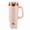 Light Pink, variant on Ozark Trail 18 oz Stainless Steel Insulated Tumbler with Handle and Flip-Straw Lid, Rose Shimmer
