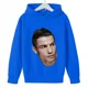 thumbnail image 3 of Ropa para niños Otoño e invierno Sudadera con capucha para niños y niñas y top azul con estampado de avatar de Ronaldo, 3 of 5