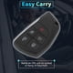 thumbnail image 5 of YG0G21TB2 315 MHz Reemplazo de control remoto de entrada sin llave Llave inteligente para Buick Envision 2020 2021 2022 2023 2024 No.13537970 5 Botones, 5 of 7