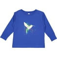 thumbnail image 3 of Inktastic Hummingbird Paint Splatter Boys or Girls Long Sleeve Toddler T-Shirt, 3 of 5