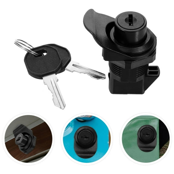 MLINS Masteelf RV Door Lock File Cabinet Lock Drawer Lock Mailbox Lock Replacement 1 Set