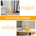 thumbnail image 2 of Incensario LED de Buda, práctico quemador de incienso electrónico LED para el hogar, decoración, 2 of 6