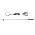 thumbnail image 4 of Fireplace Poker Tool, Fireplace Tongs Portable Safe Fire Poker  For Outdoor For Backyard, 4 of 8