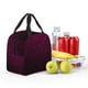 thumbnail image 5 of Easygdp Dark Purple Glitter Bolsa Térmica Premium - Tela Oxford Impermeable, Gran Capacidad, Bolsillo Frontal, Unisex para Trabajo, Escuela, Actividades al Aire Libre y Picnics, 5 of 8