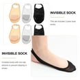 thumbnail image 3 of unbranded 3Pares Medias De De Con Suela Antideslizante Para Mujer En Colores Surtidos, 3 of 6